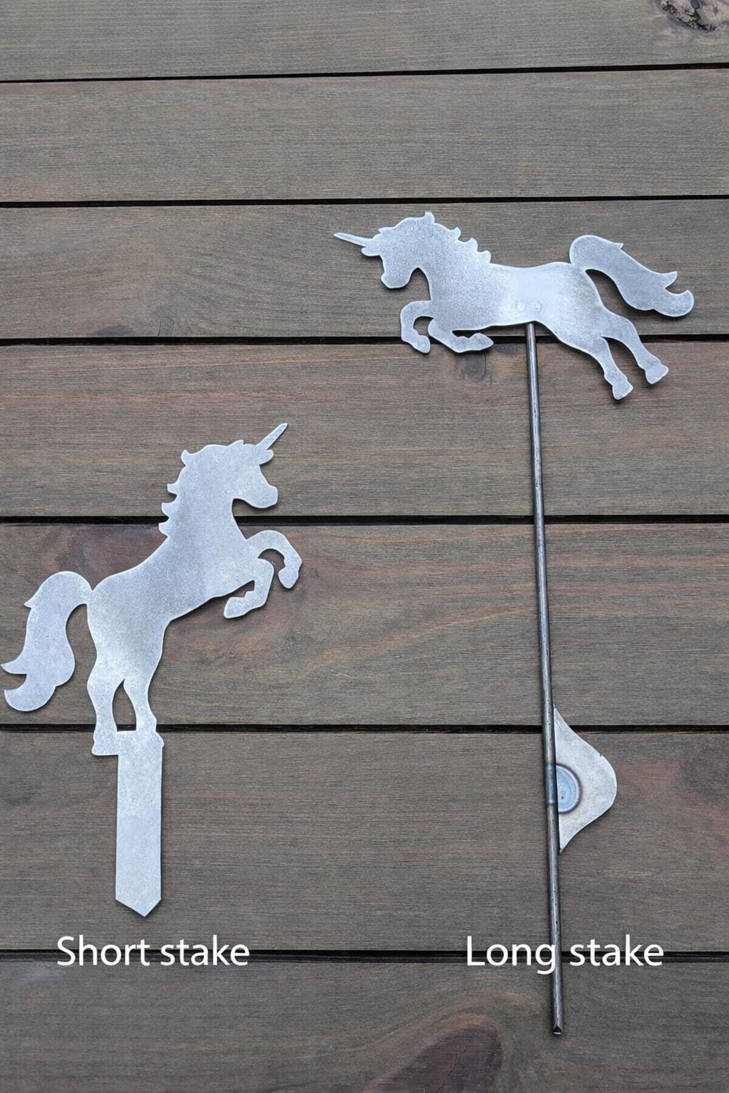 Unicorn Garden Stake, Magical Garden Gift for Kids, Fairy Garden Decor, Metal Unicorn Yard Art, Whimsical Outdoor Decor, Fairycore Garden