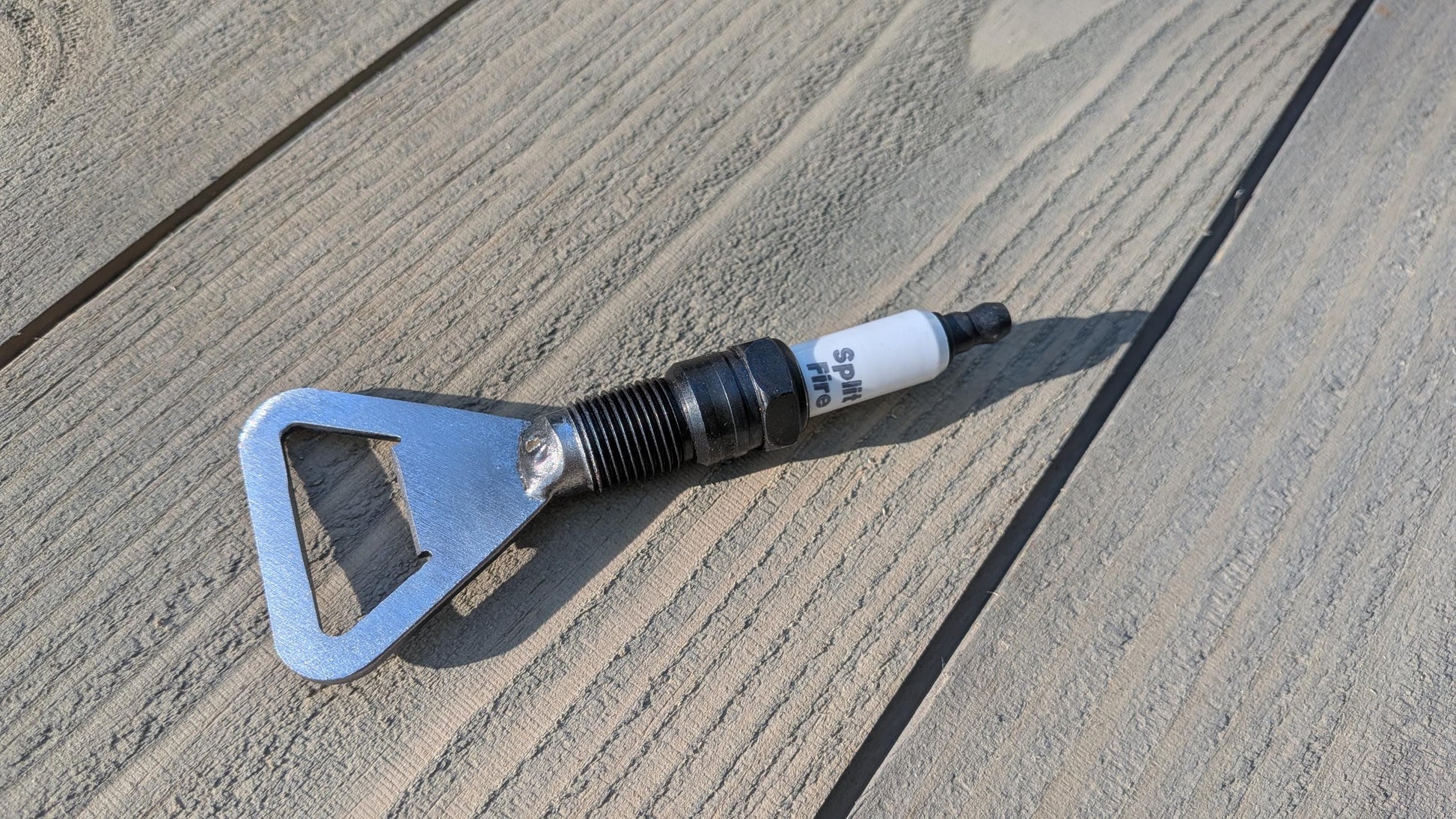 Handmade Spark Plug Bottle Opener – Car Guy, Mechanic, Unique Groomsmen Gift, Automotive Gift for Men, Dad, Fathers Day, Garage Bar Tool