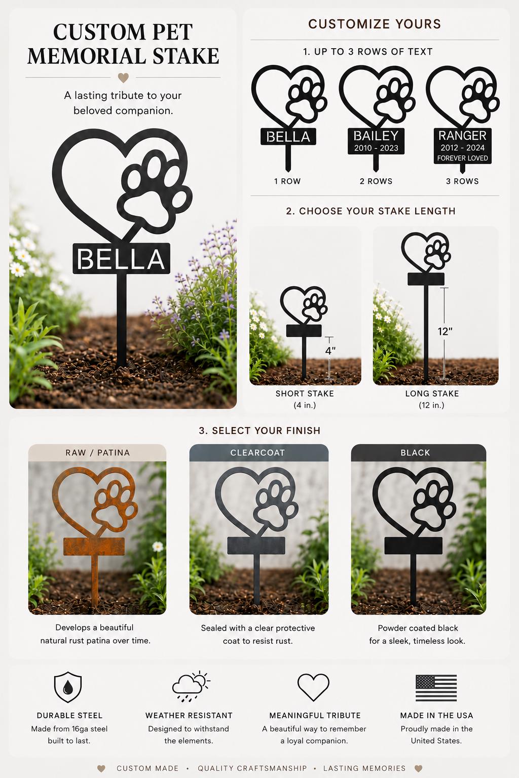 Personalized German Shepherd Memorial Garden Stake, Custom GSD Dog Memorial Sign, Dog Loss Gift, Pet Grave Marker, Metal Pet Memorial Stake