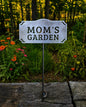 Mom's Garden Metal Garden Stake | Gift for Mom | Rustic Metal Garden Sign | Mother's Day Gift | Garden Decor
