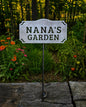 Nana's Garden Metal Garden Stake | Gift for Nana | Rustic Metal Garden Sign | Garden Decor