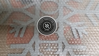 snowflake winter christmas monogram family name farm sign housewarming gift wedding anniversary 11th