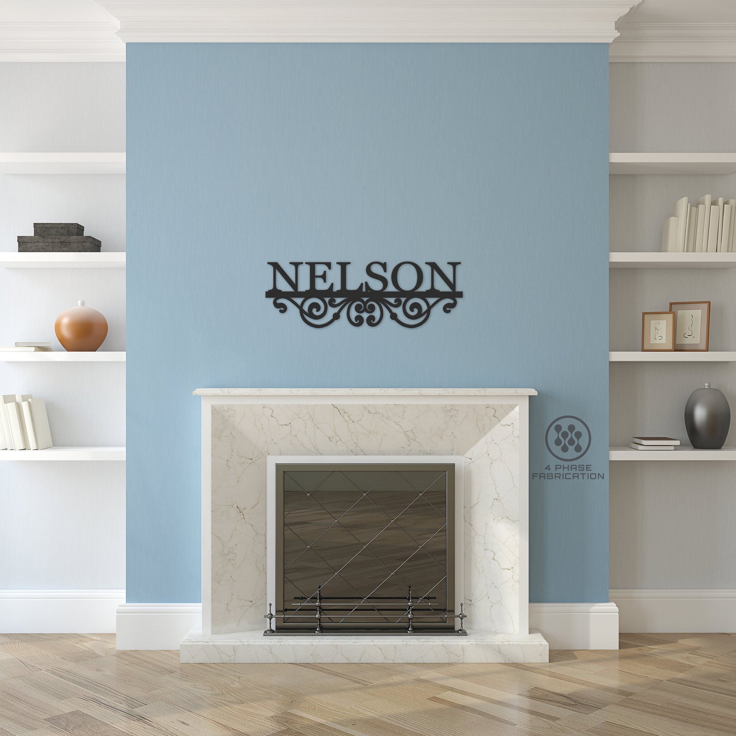 monogram family name farm sign housewarming gift wedding anniversary 11th